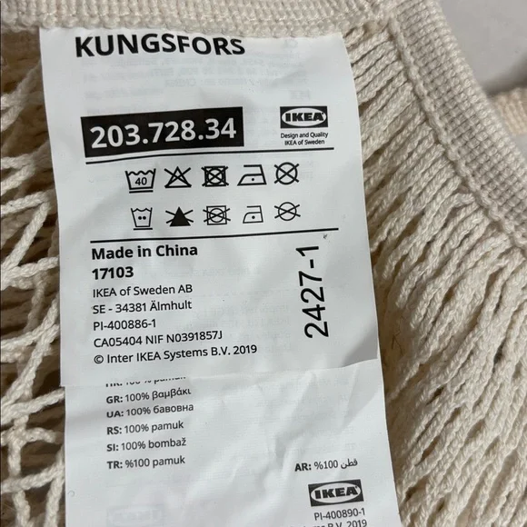 IKEA Beige Mesh Tote Bags Bundle Nwe - Picture 4 of 4